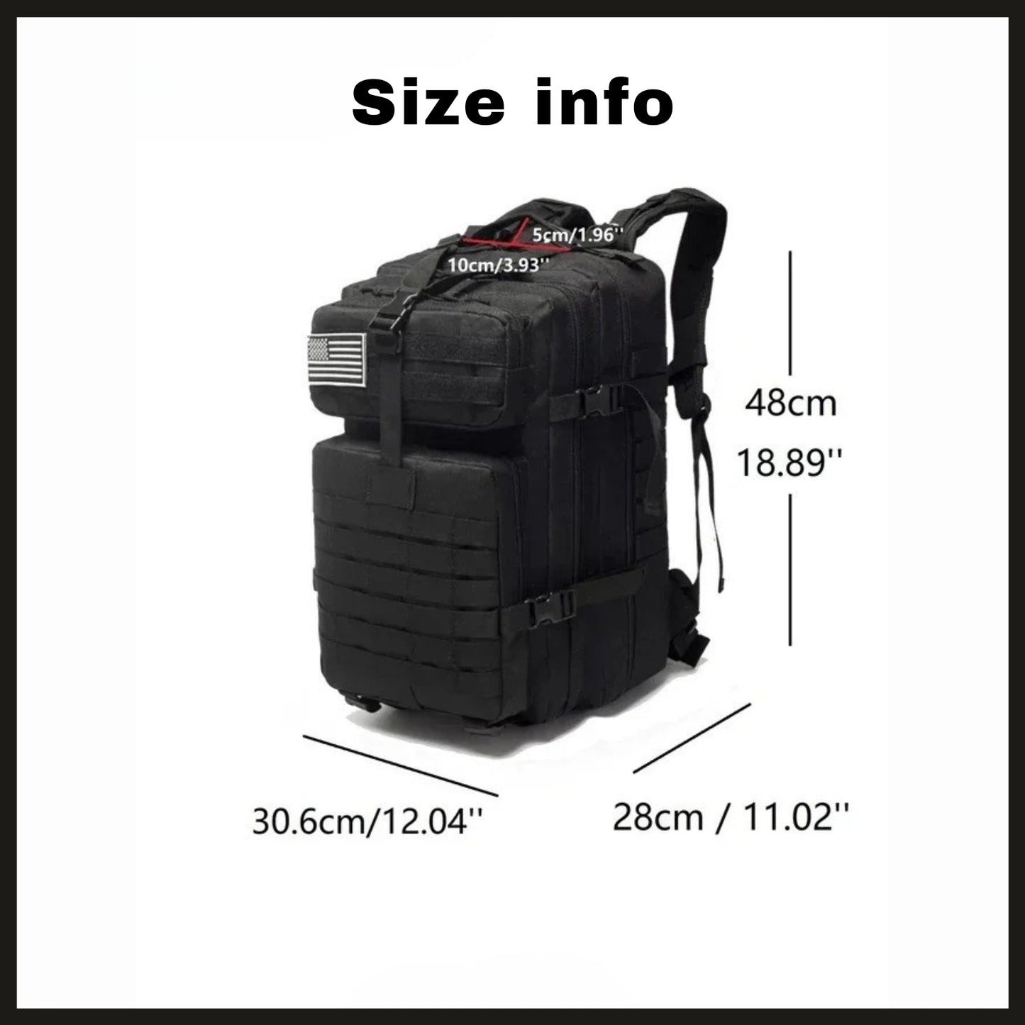 Dapzo™ - Tactical Backpack